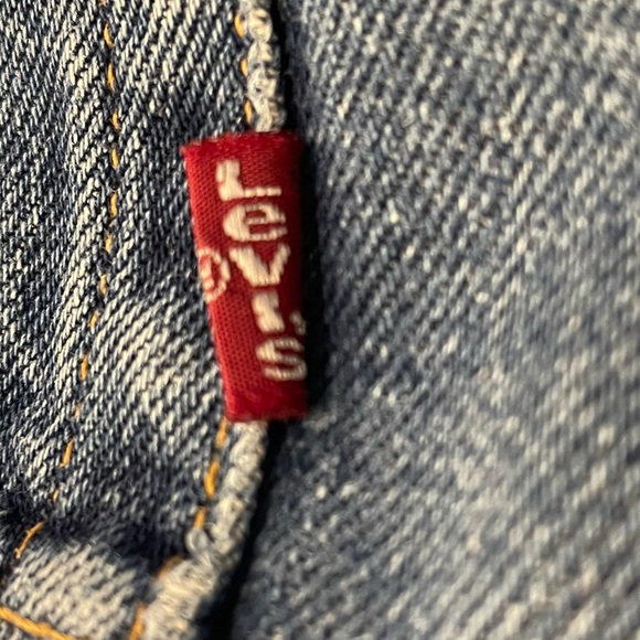 Levi’s 550 Made in USA denim 32x32 relaxed straight fit - Picture 5 of 7